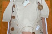 Halloween 3 piece set. For baby aged 9-12m, 80cm. New.