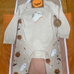 Halloween 3 piece set. For baby aged 9-12m, 80cm. New.