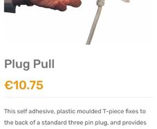 Plug pull aids brand new for assistance with sockets