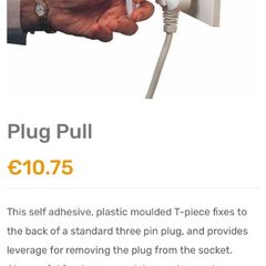 Plug pull aids brand new for assistance with sockets