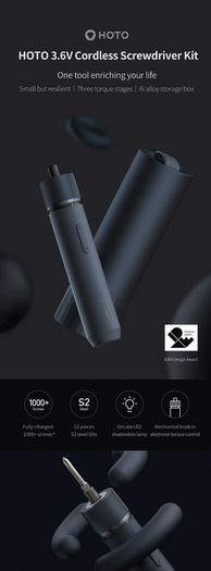 BRAND NEW 3.6V Smart Cordless Screwdriver Rechargeable Lithium Battery