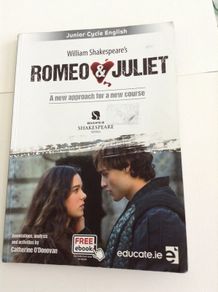 Romeo &Juliet, book, portfolio, play