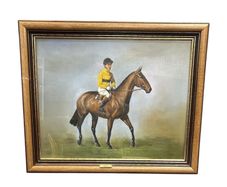 Soloman Hance portrait of Arkle & Pat Taaffe