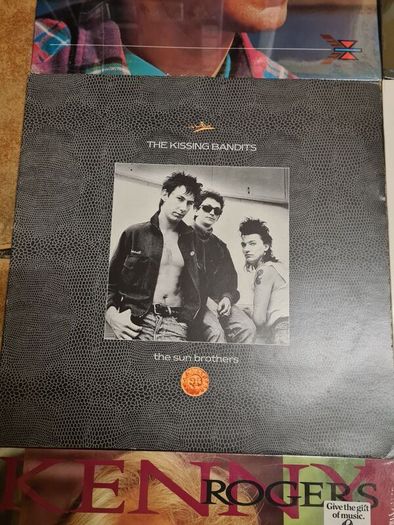 6 X Vinyl Records Bundle Madonna Kenny Rogers John Denver  Kissing Bandits Orleans Brand New