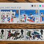 Great Britain 1966 Battle of Hastings and 1973 Christmas Stamp Sheets Image 2
