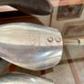 Vintage Ladies 1950s SAXONE Aluminium Steel Spring Coiled Shoe Trees UK Size S/M Image 3