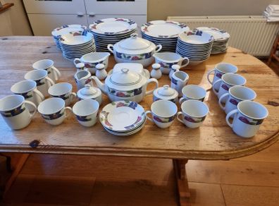Beautiful Winterling Bavaria Germany Delph Set.