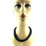 Vintage black corded bohemian necklace Image 5
