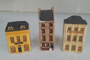 3 Philip Laureston Ceramic Miniature Buildings