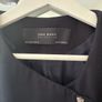 women's Zara light dark blue coat Image 2