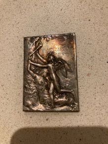 1900 Paris Expotion Universelle Bronze silvered medal