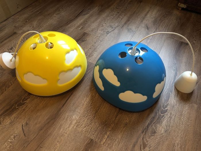Ceiling light shades for kids bedroom/IKEA