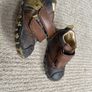Baby boots leather size 4 European 20 near new unisex Image 9