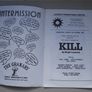 1982 'Kill by Hugh Leonard: The World Premiere' Programme Image 2