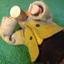 Vintage Paper Mache Toy Man Image 4