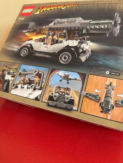 lego Indiana jones fighter plane chase 77012