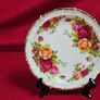 Set Of 2 Royal Albert OLD COUNTRY ROSES  Butter Plates Image 5