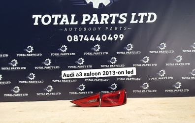 audi A3 saloon 2013-on taillights