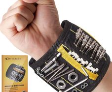 Mens Gifts for Christmas Magnetic Wristband for Men Tools, Gadgets for Men Gift Ideas Tools Belt, Fathers Husband Gifts, Xmas Birthday Presents, Secret Santa Gifts for Men (FREE POSTAGE)