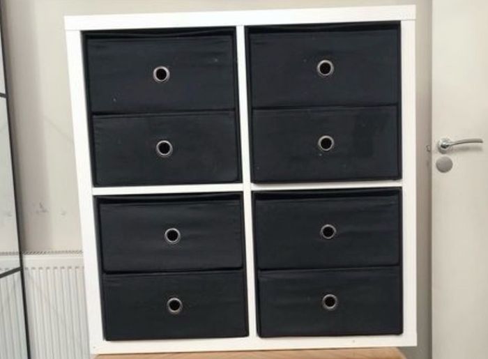 Black drawers for sale separately I have 7
