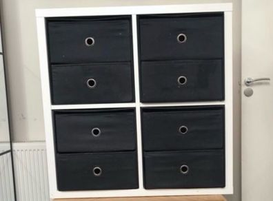Ikea 2 drawers insert for Kalax, can be used by itself as well