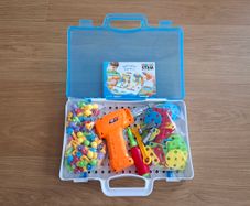 Kids' DIY screwdriver set, building, 3+