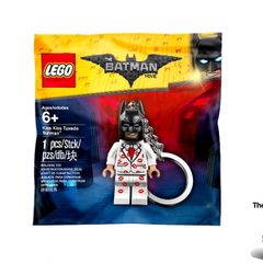 LEGO Kiss Kiss Tuxedo Batman Minifigure Keyring 5004928 Polybag Brand New Sealed