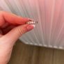 3 silver Pandora rings Image 2