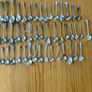 Antique Small Condiment Spoons x 66 Image 3