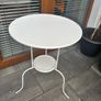 white garden table Image 3