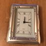 Silver Plated  photo Frame Clock Image 2