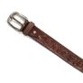 Premium Embossed Genuine Leather Belt Stylish Vintage Designer Belt Durable Formal & Casual Waist Belt Image 9