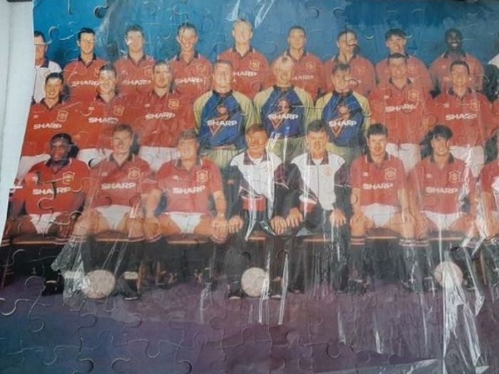vintage collectable man United large jigsaw