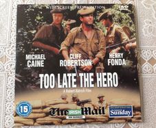 Too Late The Hero.  DVD. Michael Caine.