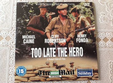 Too Late The Hero.  DVD. Michael Caine.