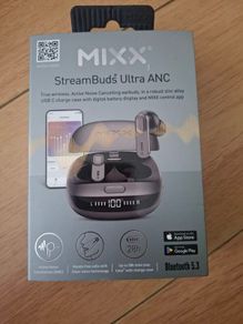 Mixx Streambuds Ultra In-Ear Wireless Active Noise Cancelling Earbuds