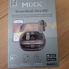 Mixx Streambuds Ultra In-Ear Wireless Active Noise Cancelling Earbuds