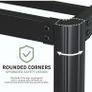 Super King Bed Frame 6ft with Rounded Corner Legs Image 7