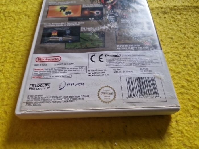 Mario Strikers Charged Football Nintendo Wii Games Original