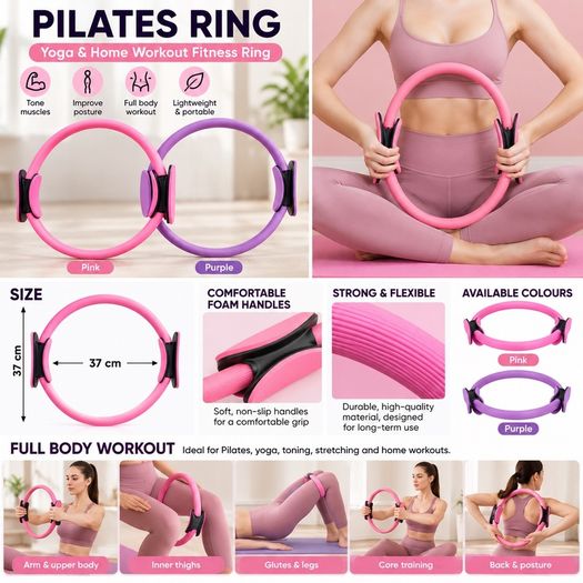 37cm Pilates Ring Yoga Fitness Circle