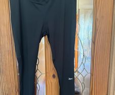 Reebok black Speed wick women leggings size XL UK20 EU46/48 Postage included