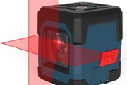Cross Laser Level Horizontal and Vertical Points Rotatable 360 Degree Self Levelling Laser Level with Manual/Self-Leveling Mode IP54 Anti-Splash 1M Shockproof (Battery Included)