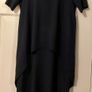 COS Circle-Cut Layer Dress - Navy - Size XS Image 3