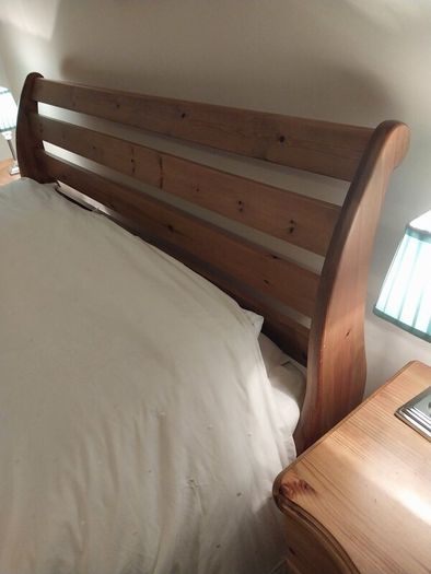 king sleigh bed frame