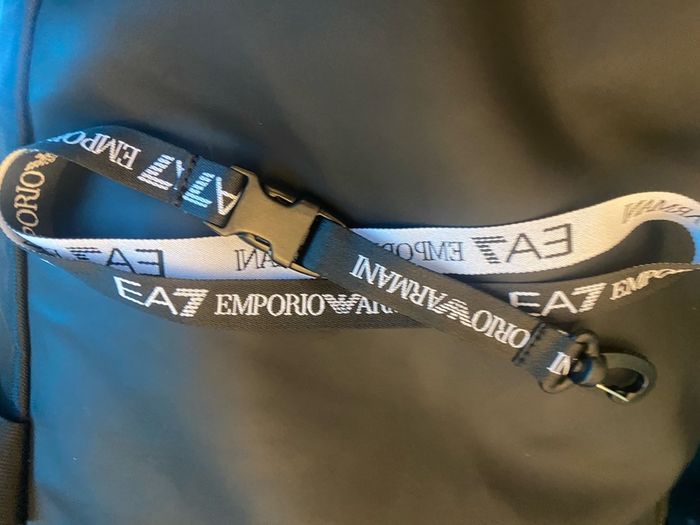 Armani keyring brand