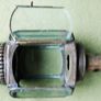 Vintage Pair of Brass Carriage Lamps, by Lime House Lamp Company, pierced canopies, bevelled etched glass chambers, 22" long Image 4