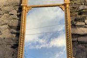 19th century gilt peer glass mirror