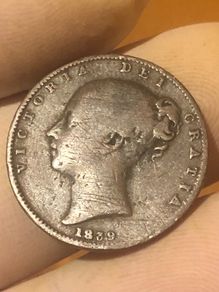 Victoria Farthing 1839