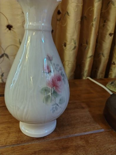 Vintage Donegal Parian China Irish Rose Bud Vase