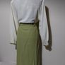Jacques Vert Designer 3 Piece Outfit, part wool Jacket, Skirt and Blouse set Image 9